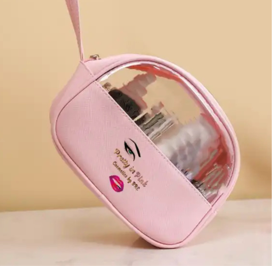 Brand Logo Cosmetics Bag